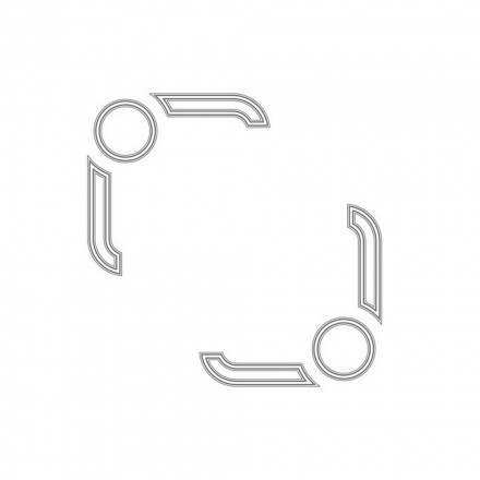 Готовое решение: Узел RoDecor Легенды Ар-деко «Лалик Ф2», 66413AR