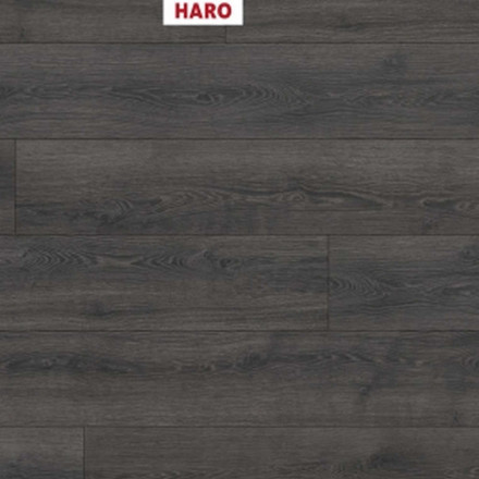 Ламинат Haro Tritty 200 Aqua «Дуб Контура Черный», 541554