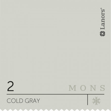 Краска Lanors Mons «Cold Gray» (Холодный серый), 2