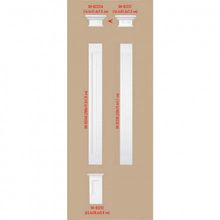 Пилястра Decomaster, DK-82240