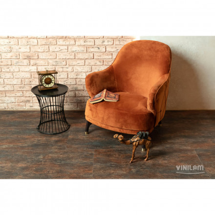 ПВХ-плитка Vinilam Ceramo Vinilam Stone «Керамическая Сталь», 71617