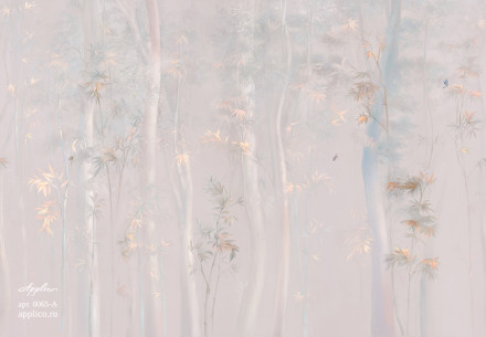 Фреска Applico Four «Бамбуковая роща», OP 0065-A