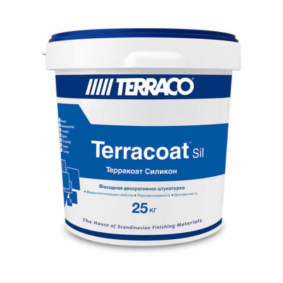 Декоративная штукатурка Terraco «Terracoat Micro (G) Silicone»