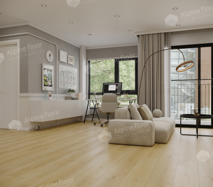 ПВХ-плитка Alpine Floor ECLIPSE SUPER MATT SPC «Твист», ЕСО 21-15