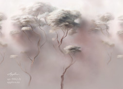 Фреска Applico Four «Деревья в облаках», OP 0062-A