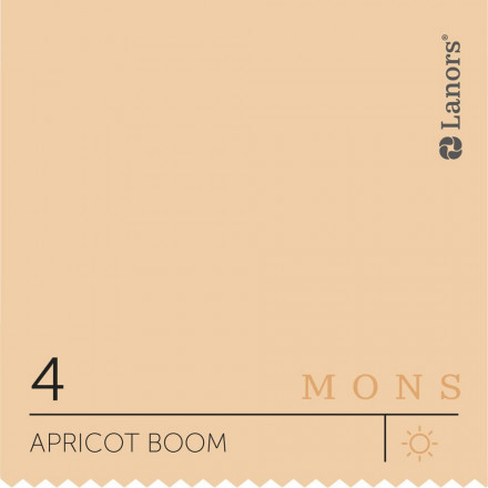 Краска Lanors Mons «Apricot Boom» (Абрикосовый бум), 4