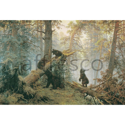 Фреска Affresco, Shishkin Ivan Morning in a Pine Forest