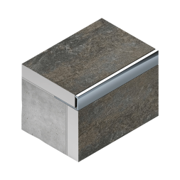 Профиль L-образный алюминий (10мм х 2.7м) (PV02) Neexy