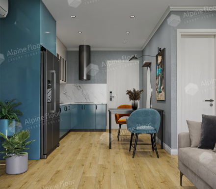 ПВХ-плитка Alpine Floor ECLIPSE SUPER MATT SPC «Умбра», ЕСО 21-7