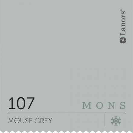 Краска Lanors Mons «Mouse Grey» (Мышиный серый), 107