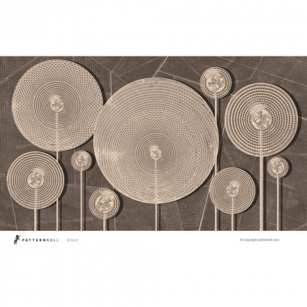 Фреска Pattern Roll, 36 Solar