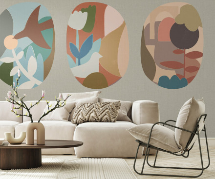 Поклейка (монтаж) обоев на виниловой основе