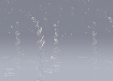 Фреска Applico Four «Ивы на воде», 0043-A