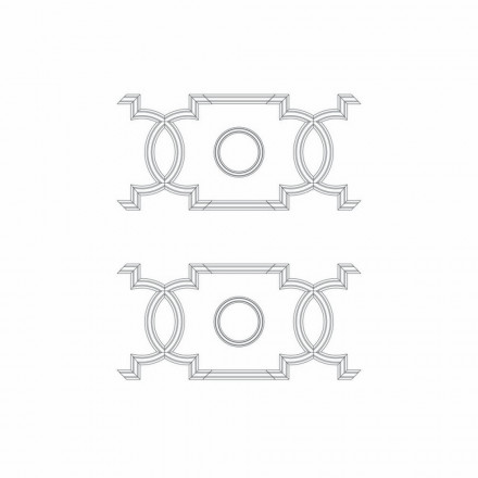 Готовое решение: Узел RoDecor Легенды Ар-деко «Эрте Ф2», 66419AR