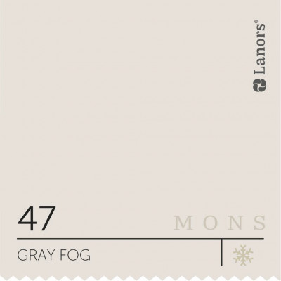 Краска Lanors Mons «Gray Fog» (Серый туман), 47