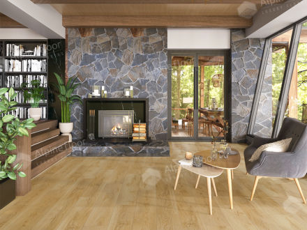 ПВХ-плитка Alpine Floor ECLIPSE SUPER MATT SPC «Жардин», ЕСО 21-17