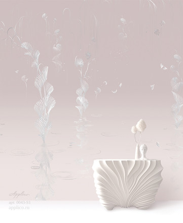 Фреска Applico Four «Ивы на воде», 0043-S1