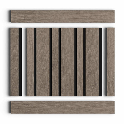 Декоративная панель HI-Wood, LV133 BR490K