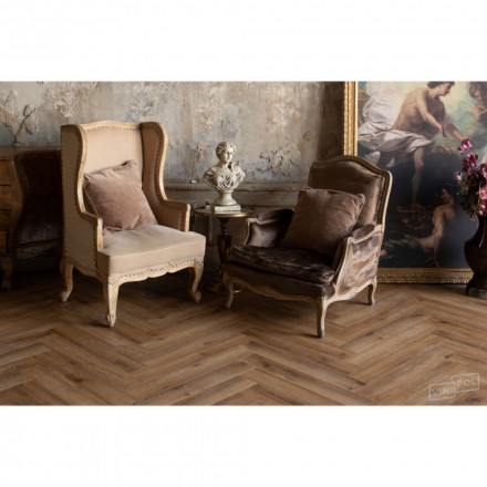 ПВХ-плитка VinilPol Herringbone «Паркет Франческо», 9933