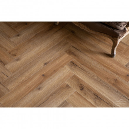 ПВХ-плитка VinilPol Herringbone «Паркет Франческо», 9933