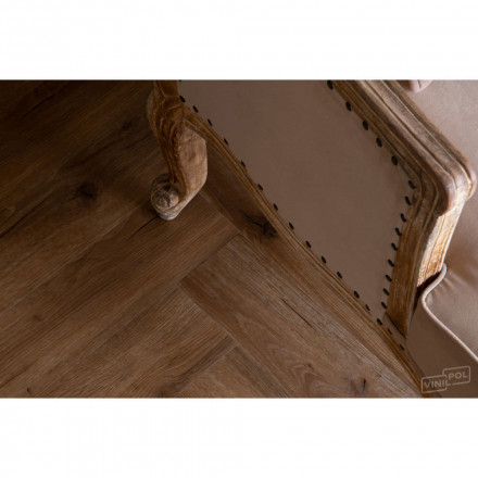 ПВХ-плитка VinilPol Herringbone «Паркет Франческо», 9933