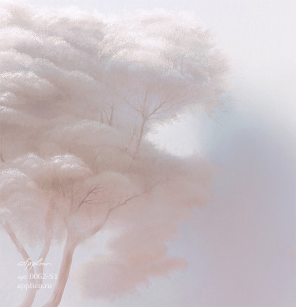 Фреска Applico Four «Деревья в облаках», OP 0062-S1