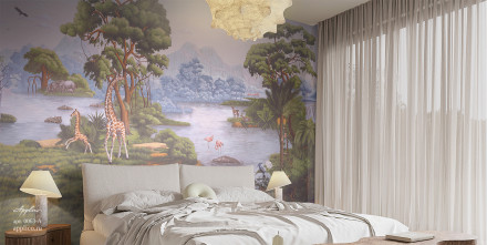 Фреска Applico Four «Саванна», OP 0063-A