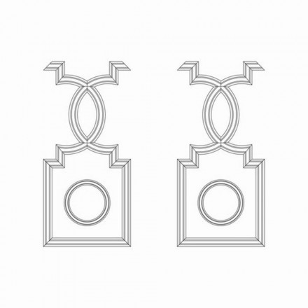 Готовое решение: Узел RoDecor Легенды Ар-деко «Эрте Ф2», 66421AR