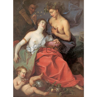 Фреска Affresco, Ignaz Stern Bacchus and Ariadne