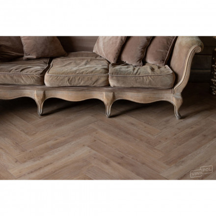 ПВХ-плитка VinilPol Herringbone «Паркет Бруно», 9965