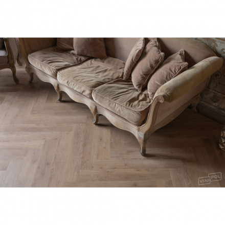 ПВХ-плитка VinilPol Herringbone «Паркет Бруно», 9965