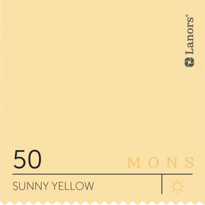 Краска Lanors Mons «Sunny Yellow» (Солнечный желтый), 50