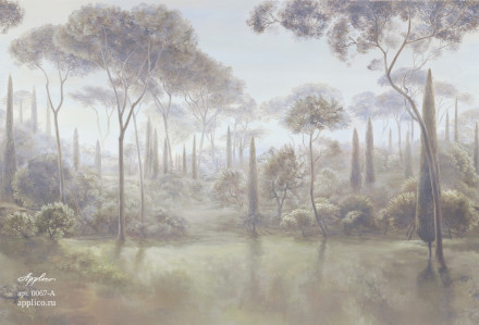 Фреска Applico Four «Кипарисы», OP 0067-A