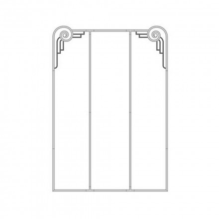 Готовое решение: Узел RoDecor Легенды Ар-деко «Эрте Ф3», 66423AR