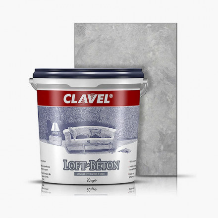 Декоративная штукатурка Clavel «Loft Beton»
