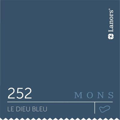 Краска Lanors Mons «Le Dieu Bleu» (Синий Бог), 252