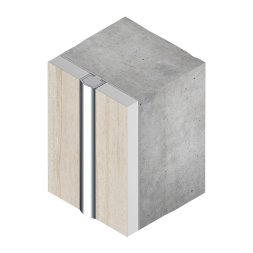 Профиль вставка алюминий (10мм X 8.2мм 2.7м) (PV104) Neexy