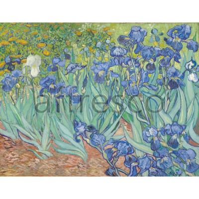 Фреска Affresco, Irises Vincent van Gogh