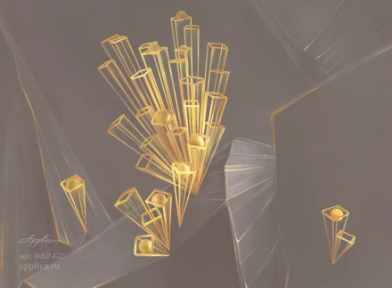 Фреска Applico Four «Кристальная скала», 0052-G2