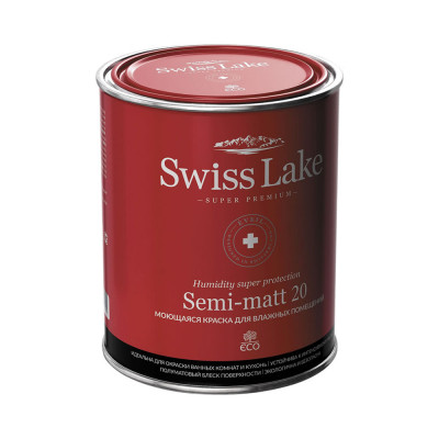 Интерьерная краска Swiss Lake «Semi-matt 20»