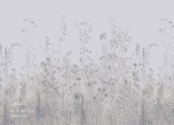 Фреска Applico Four «Ботанический барельеф», OP B 0075-GL2