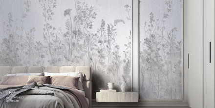 Фреска Applico Four «Ботанический барельеф», OP B 0075-GL2