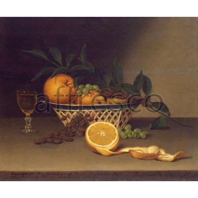Фреска Affresco, Raphaelle Peale Still Life with Oranges