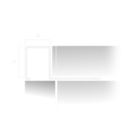  Профиль для плитки внешний P алюминий (10х12мм 2.7м) (PV32) Neexy