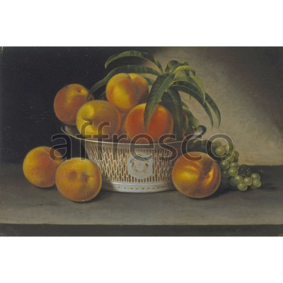 Фреска Affresco, Raphaelle Peale Still Life with Peaches