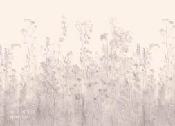 Фреска Applico Four «Ботанический барельеф», OP B 0075-GL1