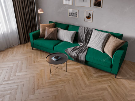 ПВХ-плитка Alpine Floor Lagom Parquet LVT «Sot», 1034-06