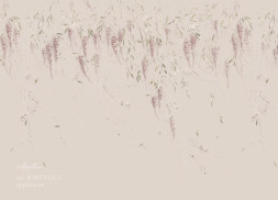 Фреска Applico Four «Весенняя глициния», OP B 0073-GL3