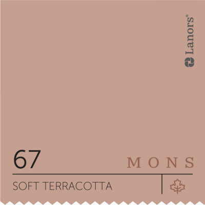 Краска Lanors Mons «Soft Terracotta» (Нежная терракота), 67