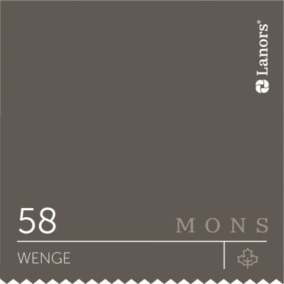 Краска Lanors Mons «Wenge» (Венге), 58